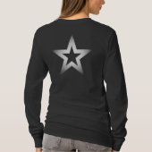 Sterne und Glitter T-Shirt (Rückseite)