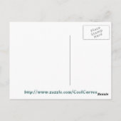 Sterne und Glitzer! Postkarte (Rückseite)