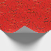 Sterne und Herzen Geschenkpapier (Ecke)