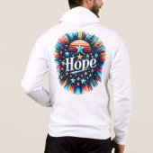 Sterne und Hoffnung Hoodie (Rückseite)