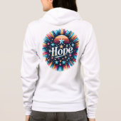Sterne und Hoffnung Hoodie (Rückseite)