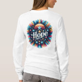 Sterne und Hoffnung T-Shirt (Rückseite)