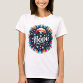 Sterne und Hoffnung T-Shirt (Vorderseite)