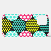 Sterne und Kreise, bunte Pop. Case-Mate iPhone Hülle (Rückseite (Horizontal))