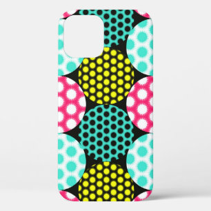Sterne und Kreise, bunte Pop. Case-Mate iPhone Hülle