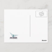 Sterne und Lilie Postkarte (Rückseite)