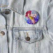 Sterne und Mond-Fee Button (Beispiel)