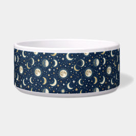 Sterne und Mond Muster Napf