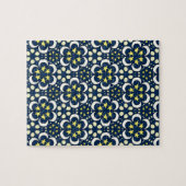 Sterne und Mond Tessellation Puzzle (Horizontal)