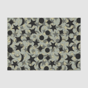 STERNE UND MONDE durch Slipperywindow Seidenpapier