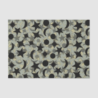 STERNE UND MONDE durch Slipperywindow Seidenpapier