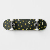Sterne und Monde Skateboard (Horizontal)