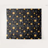 Sterne und Nachthimmel Wandteppich (Vorderseite (Horizontal))