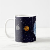 Sterne und Planeten Kaffeetasse (Links)