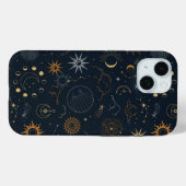 Sterne und Planeten Muster Case-Mate iPhone Hülle (Rückseite (Horizontal))