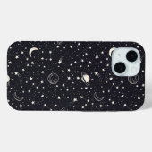 Sterne und Planeten Muster Case-Mate iPhone Hülle (Rückseite (Horizontal))
