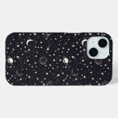 Sterne und Planeten Muster Case-Mate iPhone Hülle (Rückseite (Horizontal))