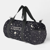 Sterne und Planeten Muster Duffle Bag (Rechte Ecke)