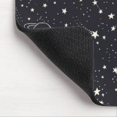 Sterne und Planeten Muster Mousepad (Ecke)