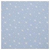 Sterne und Punkte auf Blau Stoff (Muster)