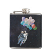 Sterne und Raumsonden Flachmann (Vorderseite)