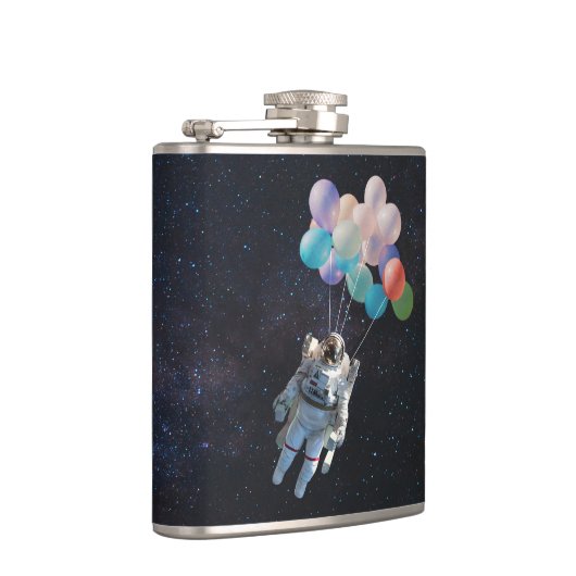 Sterne und Raumsonden Flachmann (Rechts)