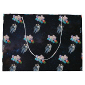 Sterne und Raumsonden Große Geschenktüte (Rückseite)