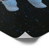 Sterne und Raumsonden Poster (Ecke)