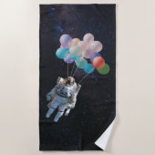 Sterne und Raumsonden Strandtuch (Vorderseite)