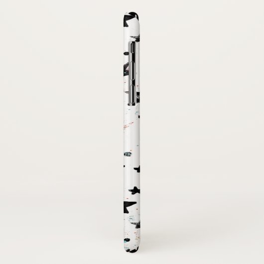 Sterne und Raumspass Astronomie Muster Case-Mate iPhone Hülle (Hinten/Links)