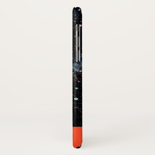 Sterne und Raumspass Astronomie Muster Case-Mate iPhone Hülle (Hinten/Links)