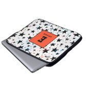 Sterne und Raumspass Astronomie Muster Laptopschutzhülle (Vorne Knopf)
