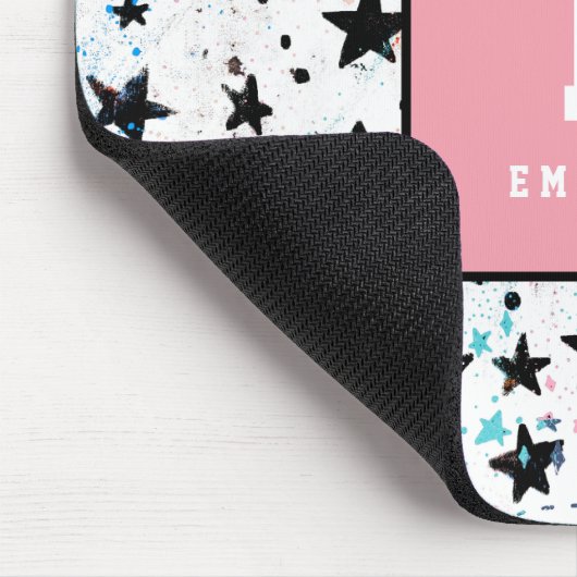 Sterne und Raumspass Astronomie Muster Mousepad (Ecke)