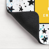 Sterne und Raumspass Astronomie Muster Mousepad (Ecke)