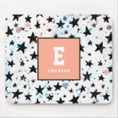 Sterne und Raumspass Astronomie Muster Mousepad (Vorne)