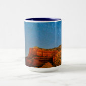 Sterne und Roter Rock Tasse (Zentrum)