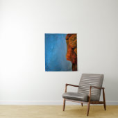 Sterne und roter Rock Wandteppich (Beispiel)