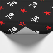 | Sterne und Schädel | | Schleifpapier Geschenkpapier (Ecke)