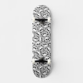 Sterne und Schädel Skateboard (Vorderseite)