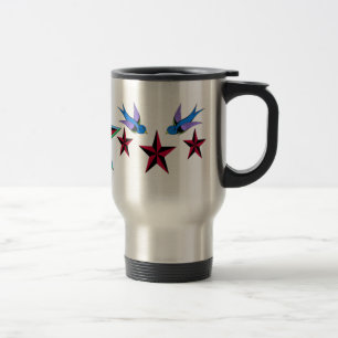 Sterne und Schwalben Tasse