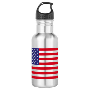 Sterne und Sippen USA Flag Wasser Flasche Edelstahlflasche