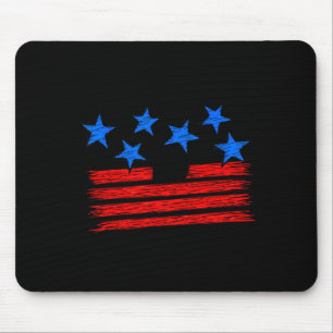 Sterne und Streifen amerikanische Flagge patriotis Mousepad
