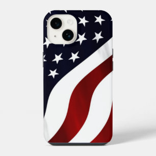 STERNE UND STREIFEN-FLAGGE iPhone 14 HÜLLE