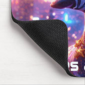 Sterne und Streifen mit ZEBRA ZANZIBAR Mousepad (Ecke)