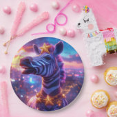 Sterne und Streifen mit ZEBRA ZANZIBAR Pappteller (Party)