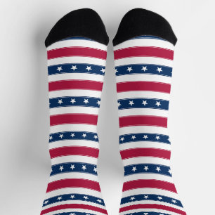 Sterne und Streifen USA Socken