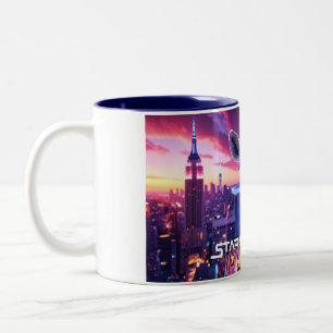 Sterne Und Streifen Zebra Sansibar Zweifarbige Tasse