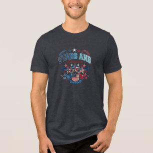 Sterne und Träume T-Shirt Design Tri-Blend Shirt