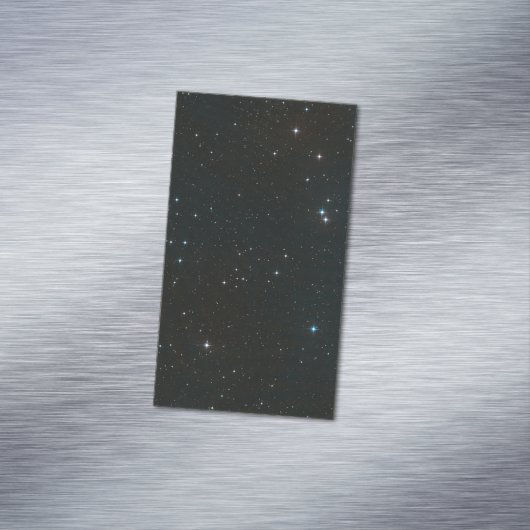 Sterne und Weltraum Magnetische Visitenkarte (Beispiel)