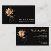 *~* Sterne Universale kosmische Mondbeams Sonnenau Visitenkarte (Vorne/Hinten)